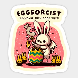 EGGSORCIST Sticker